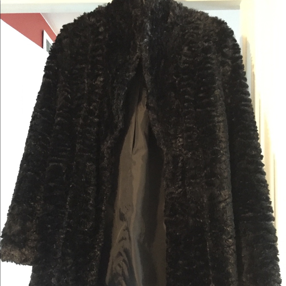 Vintage faux fur coat
